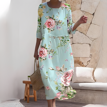 Angelica - Stylish and flowing summer dress for women