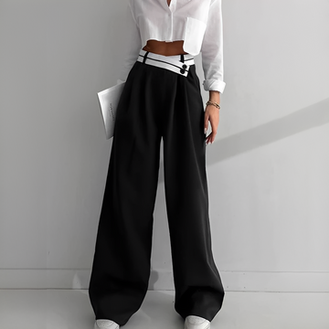 Aurilla - Chic Wide-Leg Trousers