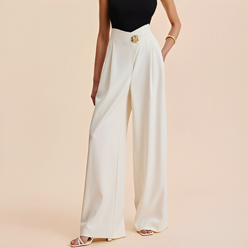 Joyce - Wide-Leg Pants with High Waist
