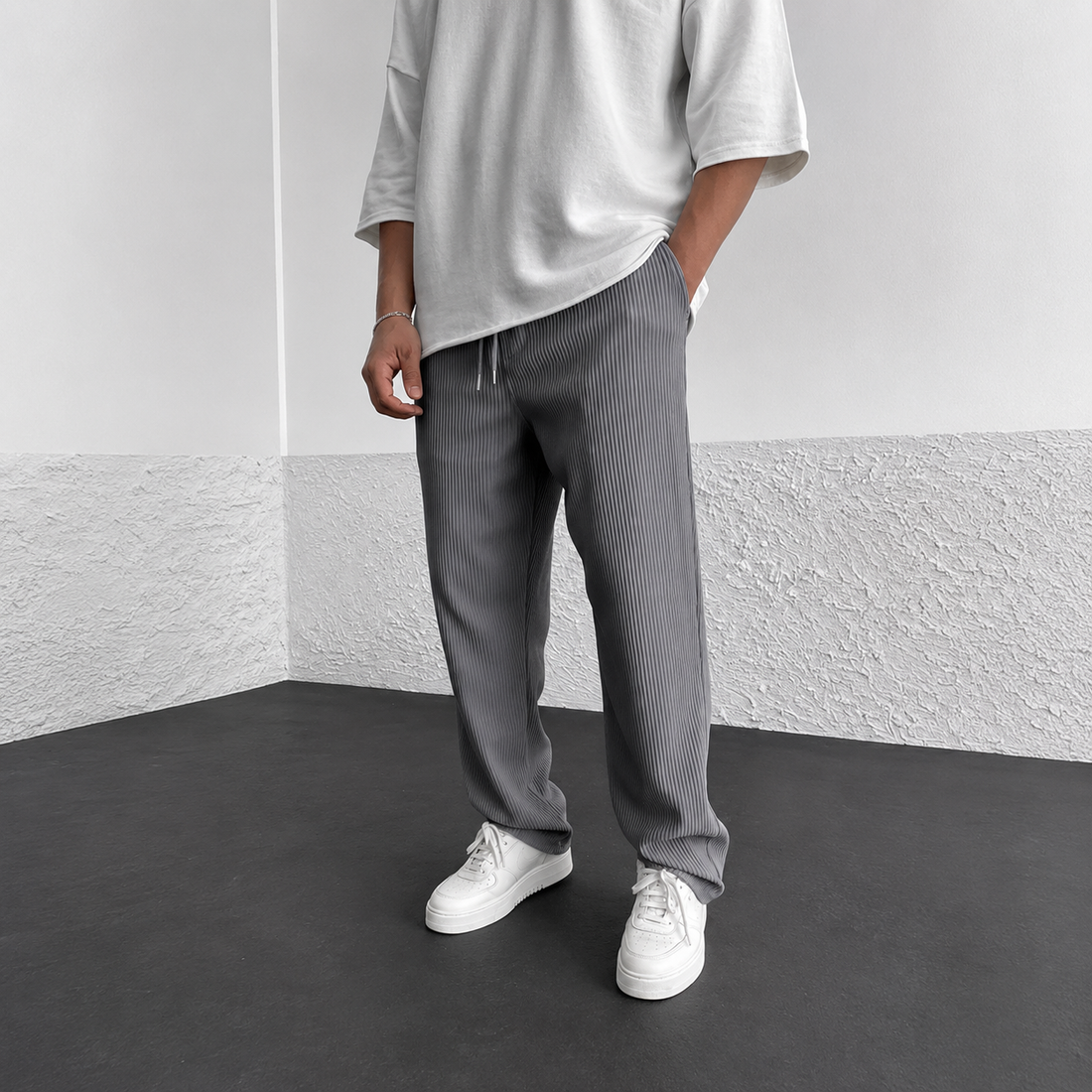 Zeke - Casual Drawstring Loose Pants