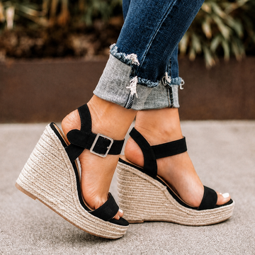 Laquita - Elegant Wedge Sandals