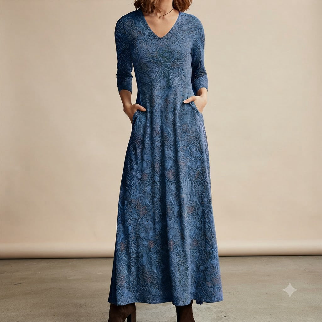 Adeline - Vintage Dress with Long Sleeves