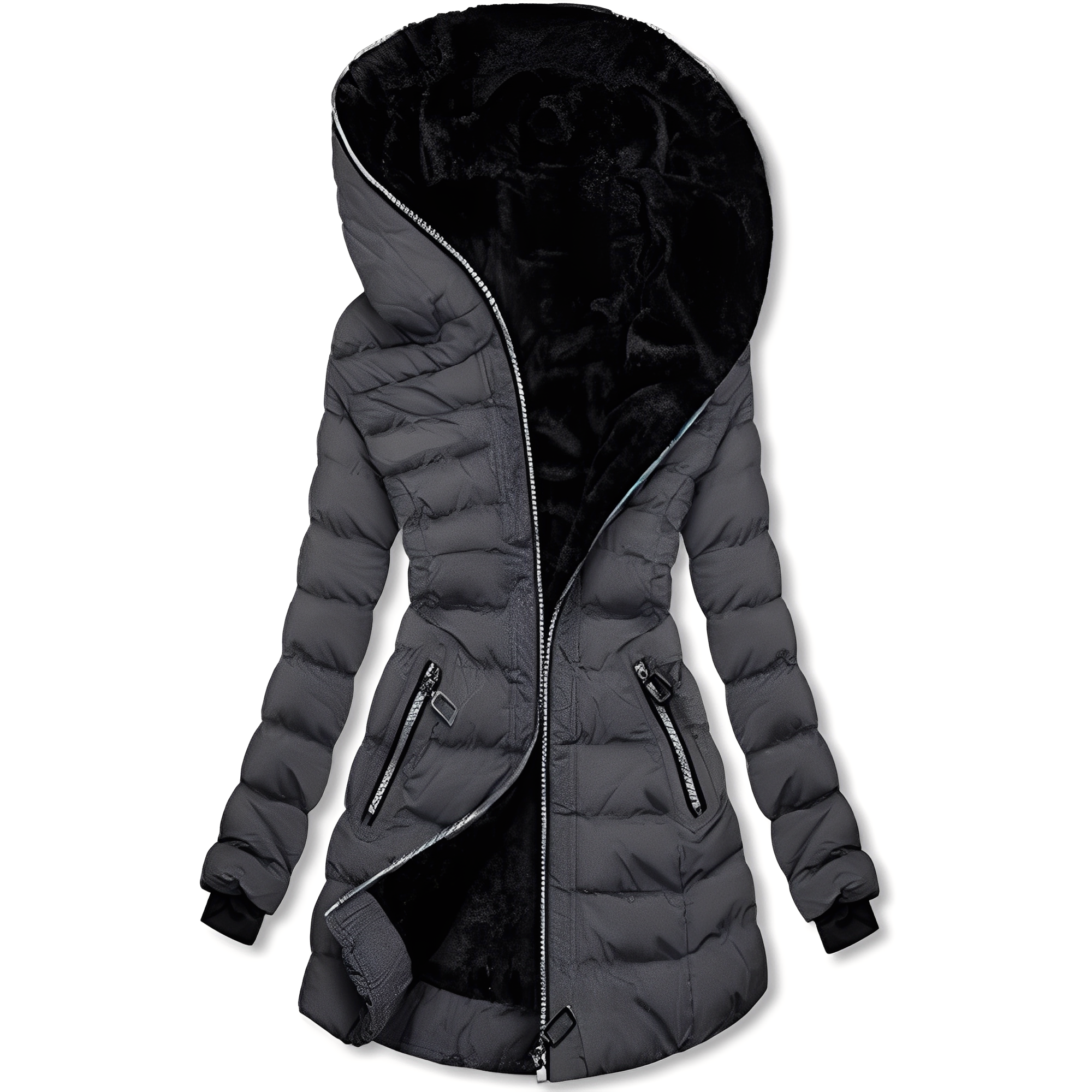Jasmine - Modern Hooded Jacket
