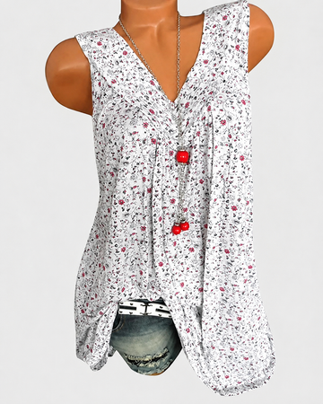 Naleisa - Loose Sleeveless Tops