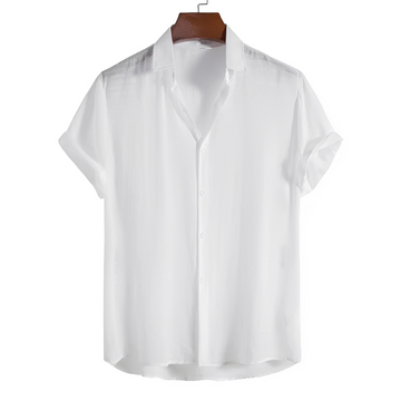Spencer - Casual Button-Up Polo Shirt