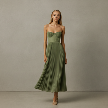 Lorelei - Stylish Sleeveless Dress with Open Back