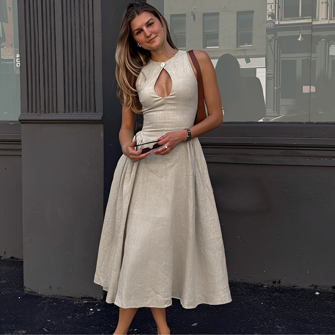 Chelou - Long Pleated Dress