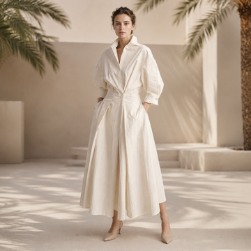 Laverne - Stylish Loose-Fit Midi Dress