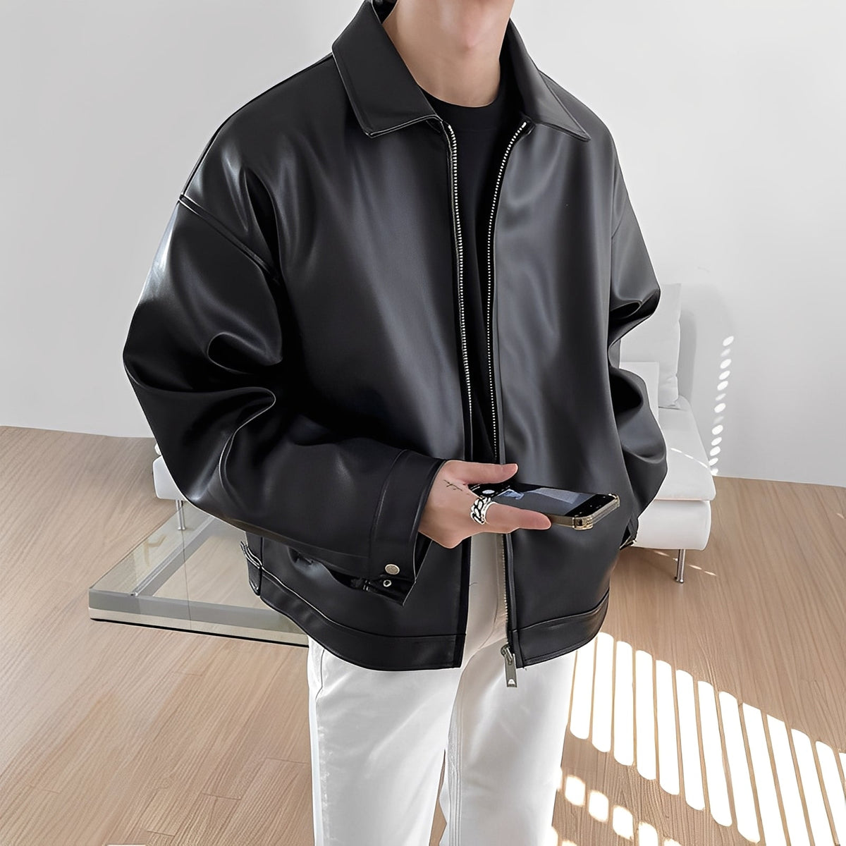 Lohan - Robust and classic oversized jacket