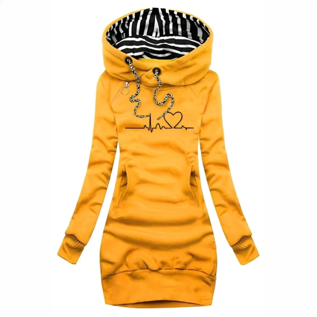 Jaidyn - Fashionable hooded dress