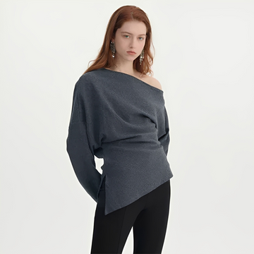 Gellie - Trendy Asymmetric Top