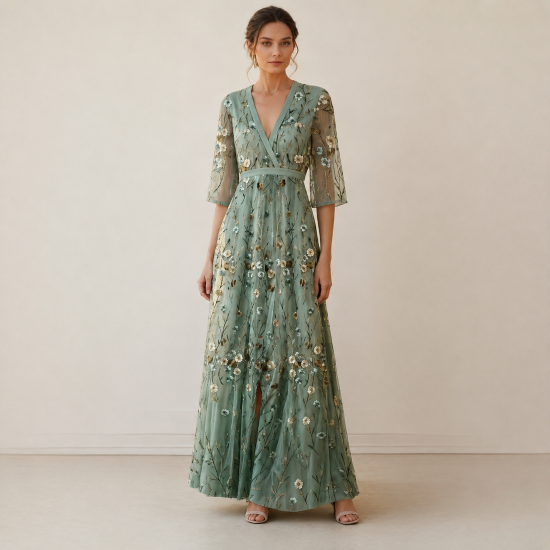 Florence - Elegant and Flowy Long Dress