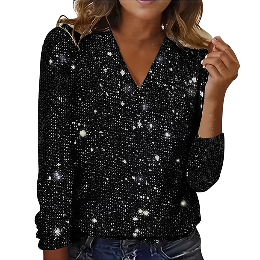 Casandra - Stylish Sequin Top for Women