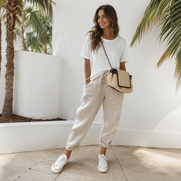 Elwyn - Breathable and Stretchy-Waist Pants