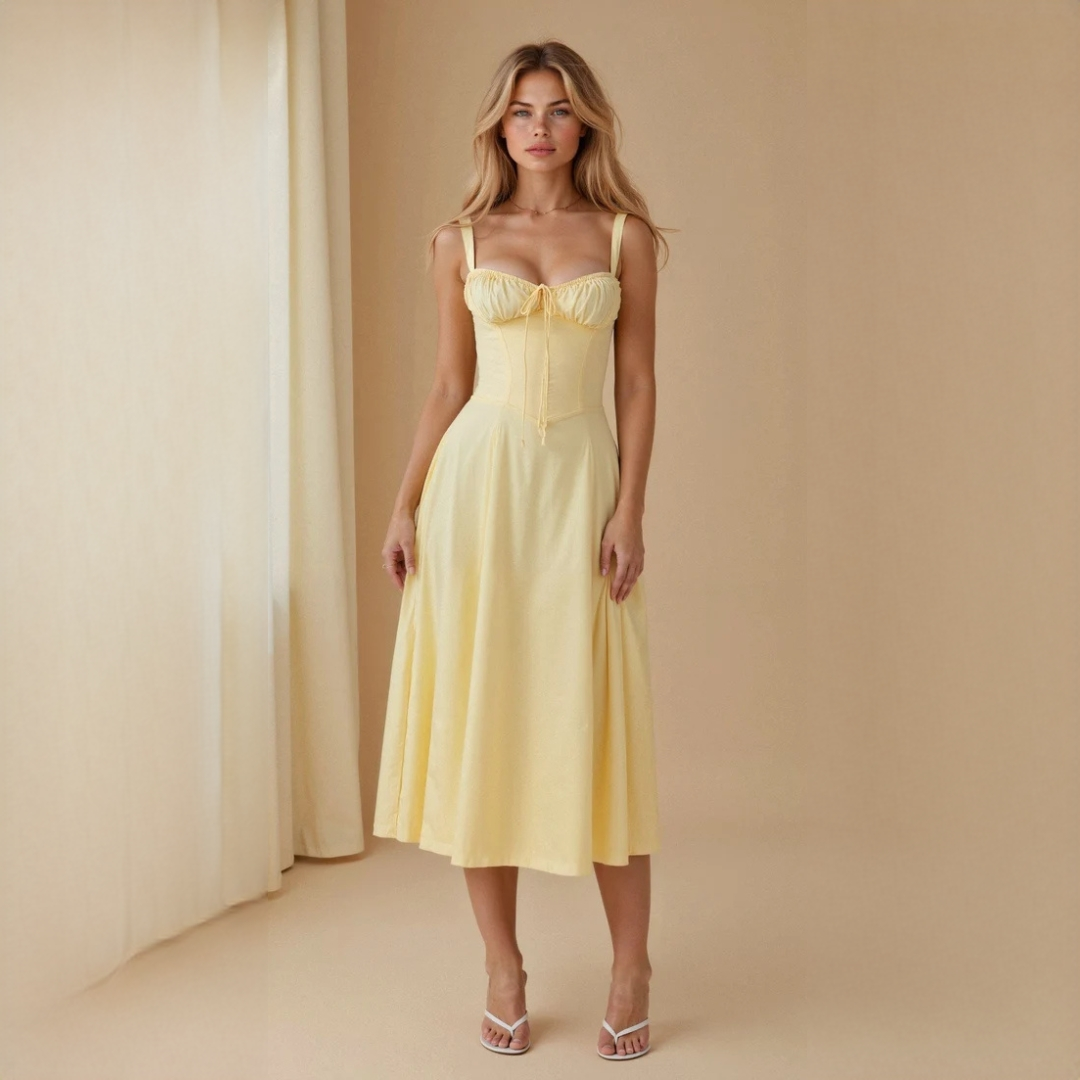 Liana - Elegant midi dress