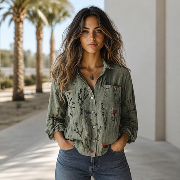Rhoslyn - Vintage Lightweight Top