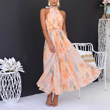Velma - Style Sleeveless Open-Back Dress