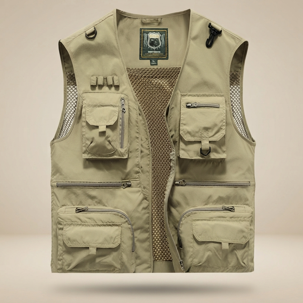 Kyle - Adventure-Ready Multi-Pocket Vest