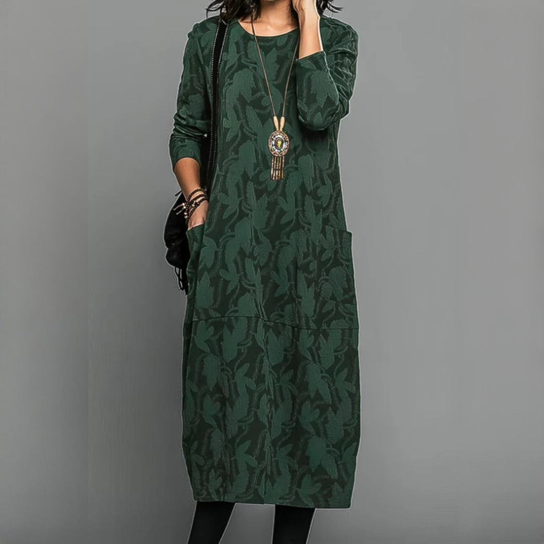 Alisha - Elegant Long Sleeve Dress