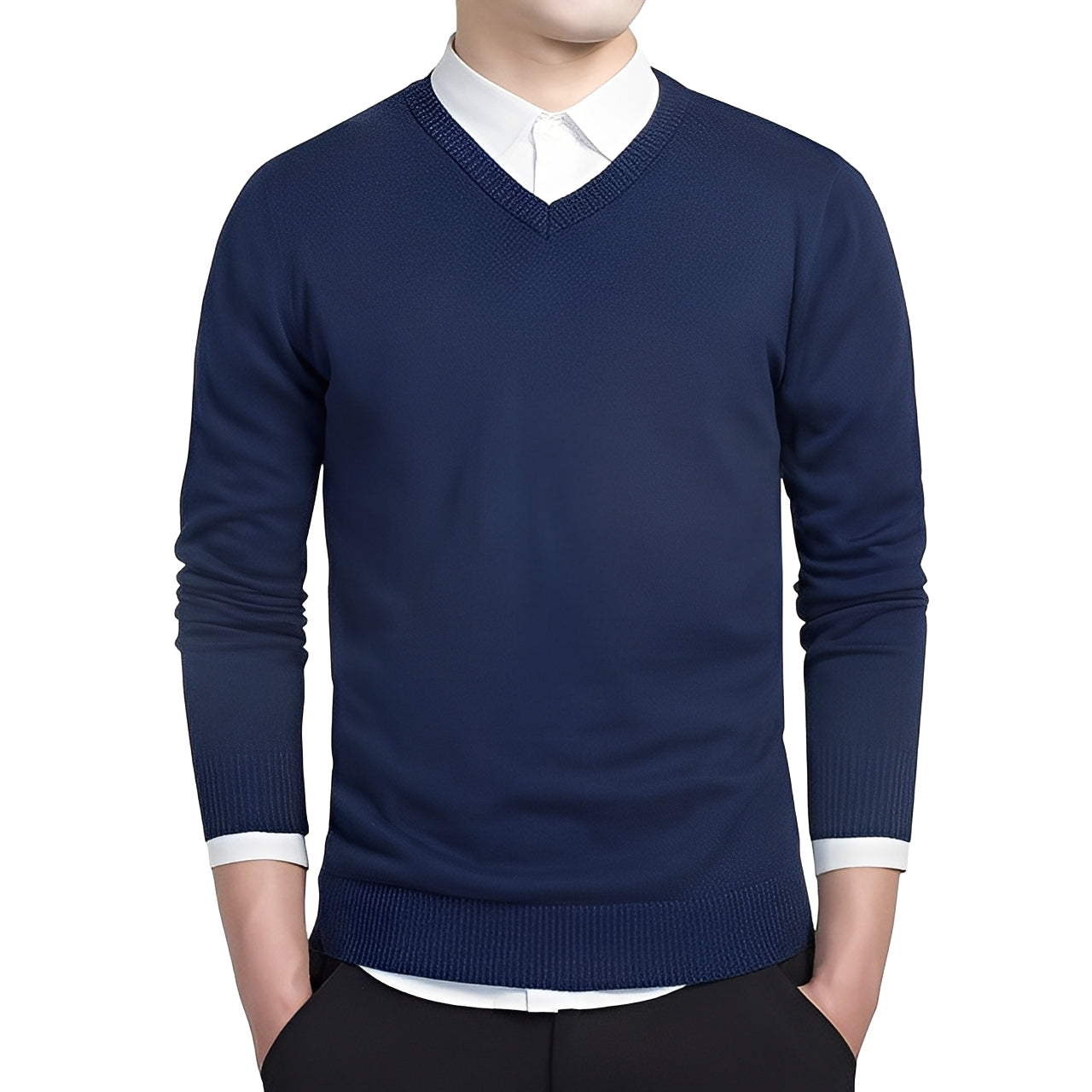 Tom - Cozy V-neck sweater