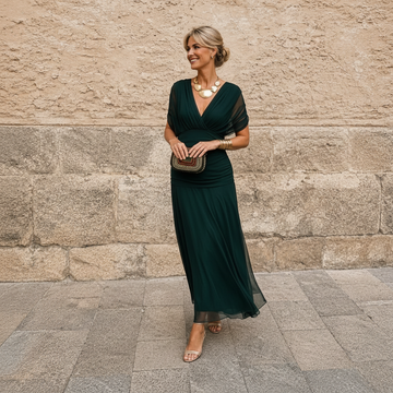 Devanta - Stylish V-Neck Dress
