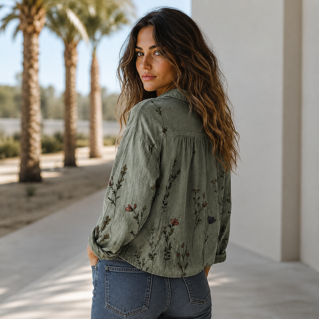 Rhoslyn - Vintage Lightweight Top