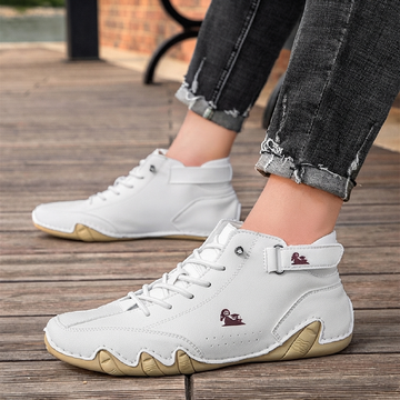 Shawn - Comfortable Lace-Up Casual Sneakers