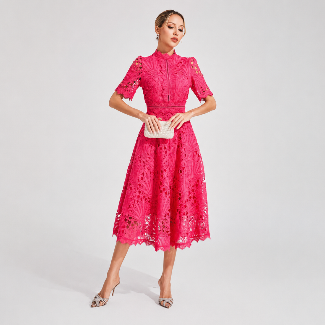 Hallie - Stylish Midi Dress