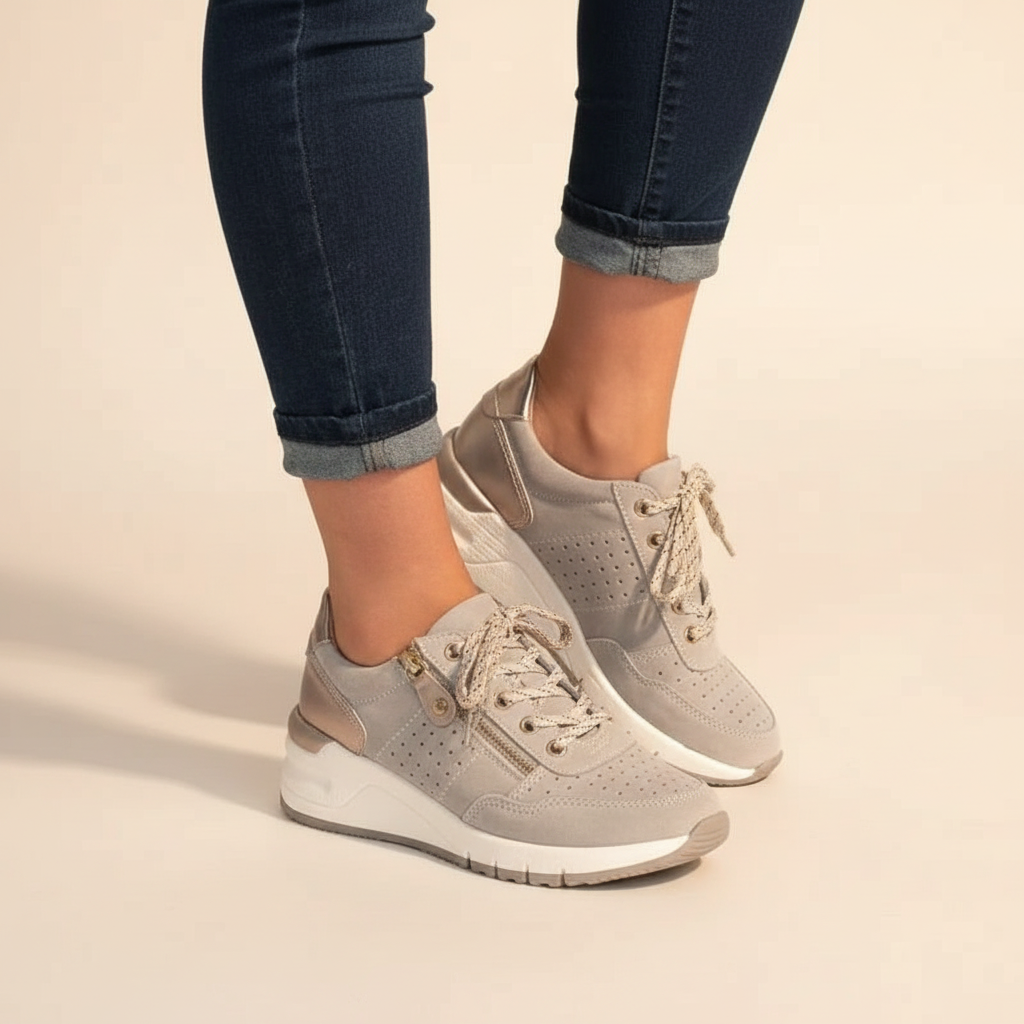 Nolwene - Casual Lace-Up Sneakers