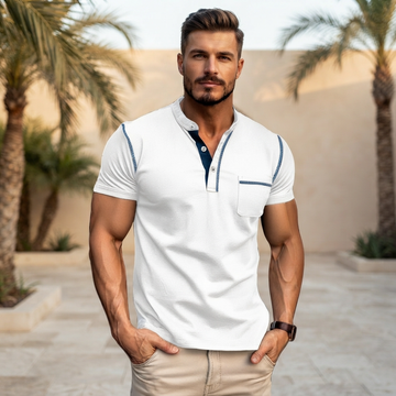 Jose - Relaxed Button Polo Shirt