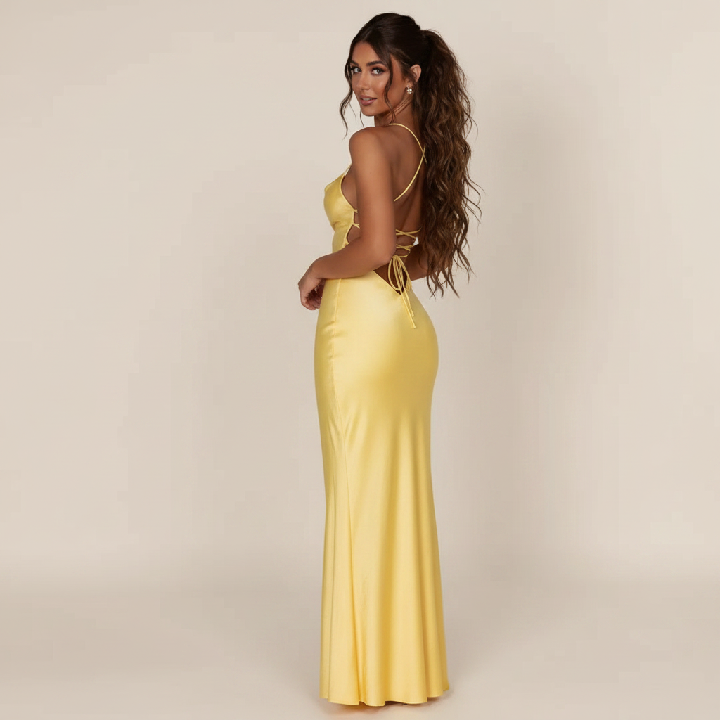Meliva - Sophisticated and Flattering Maxi Dress