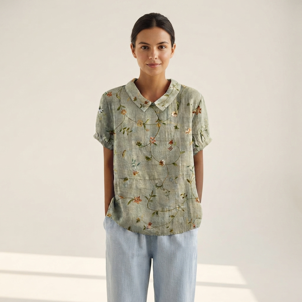Salmah - Elegant and Flowy Blouse