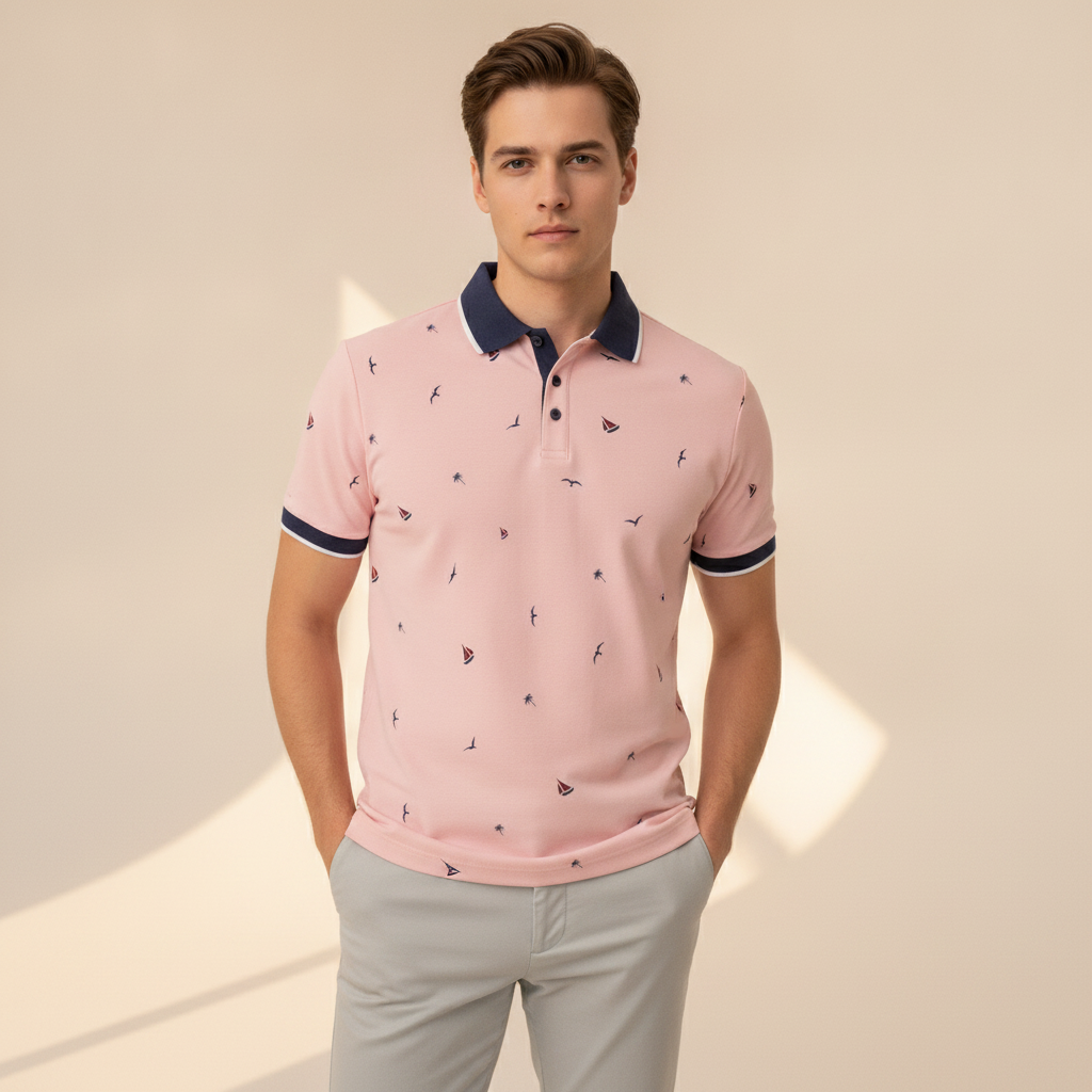 Bedario - Trendy Casual Polo Shirt