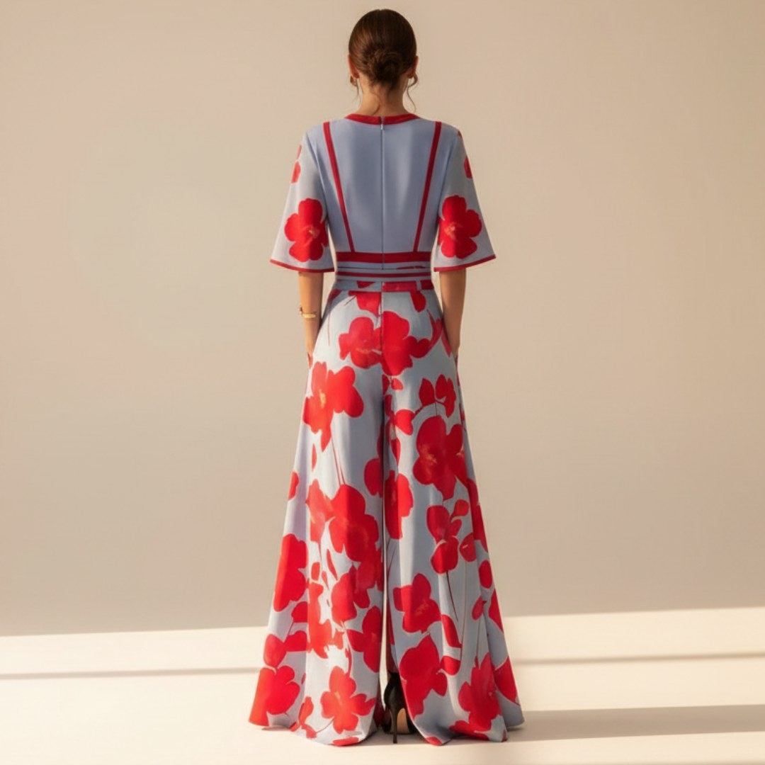 Gianna - Trendy V-Neck Maxi Dress