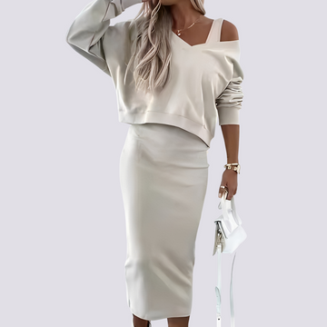 Elsie - Stylish Two Piece Dress Set