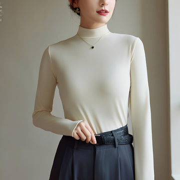 Antonette - Fashionable turtleneck top