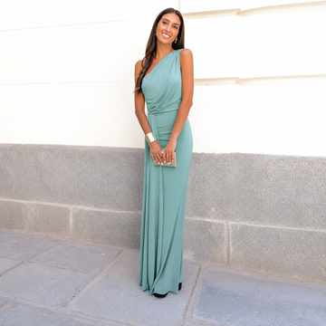 Mallory - Sophisticated One Shoulder Dress