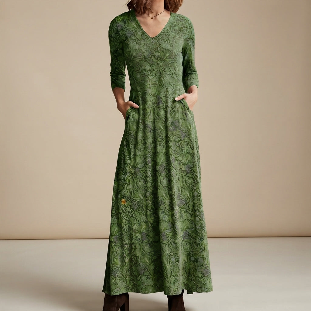 Adeline - Vintage Dress with Long Sleeves