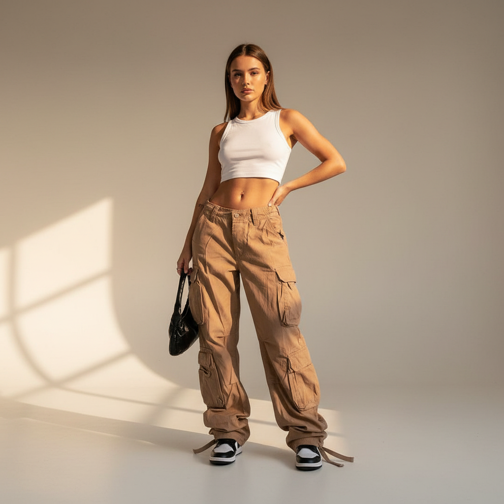 Kamley - Stylish Loose-Fit Cargo Pants