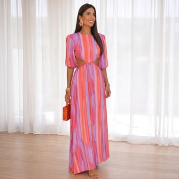 Anja - Chic Open-Back Dress