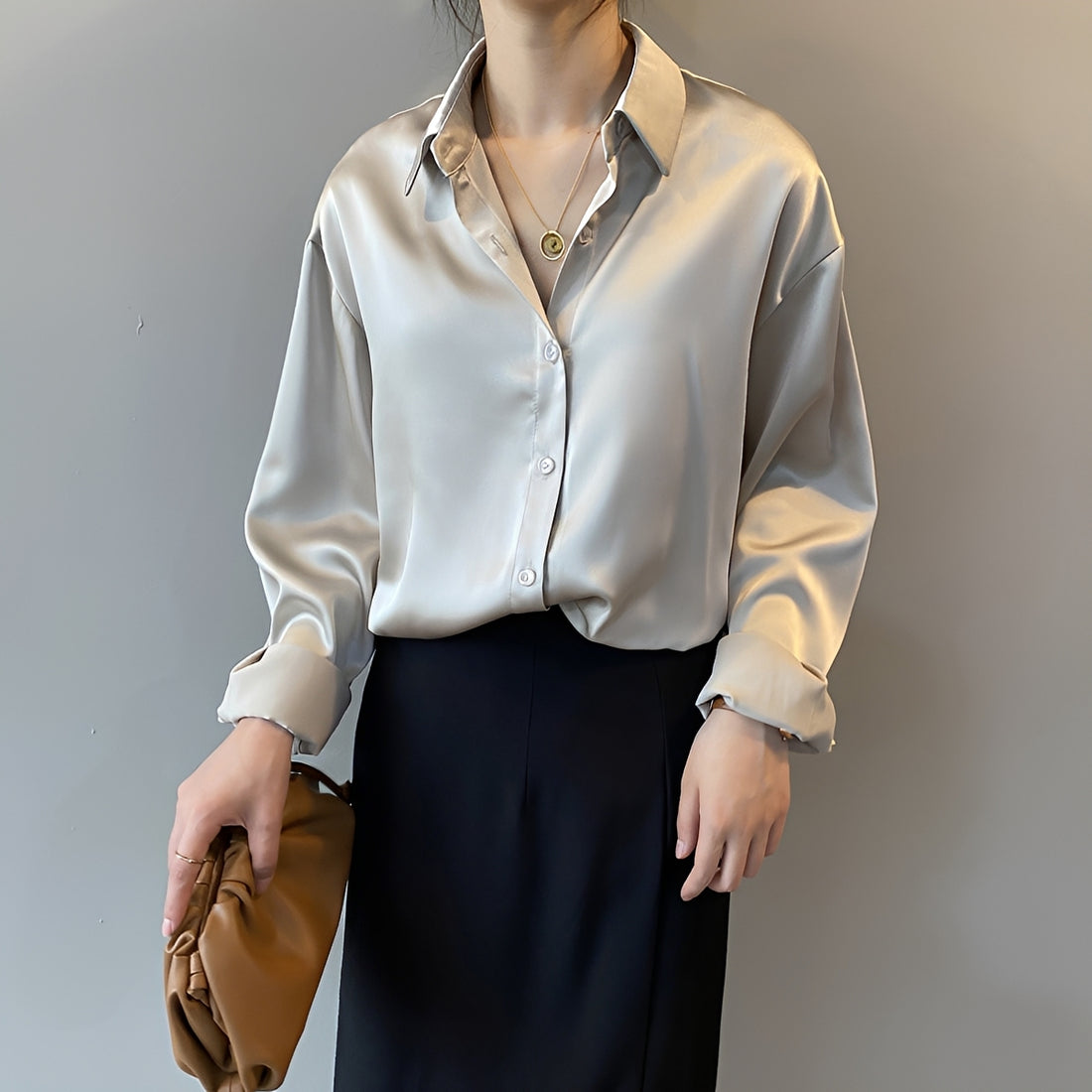 Christine - Elegant Long-sleeved Shirt