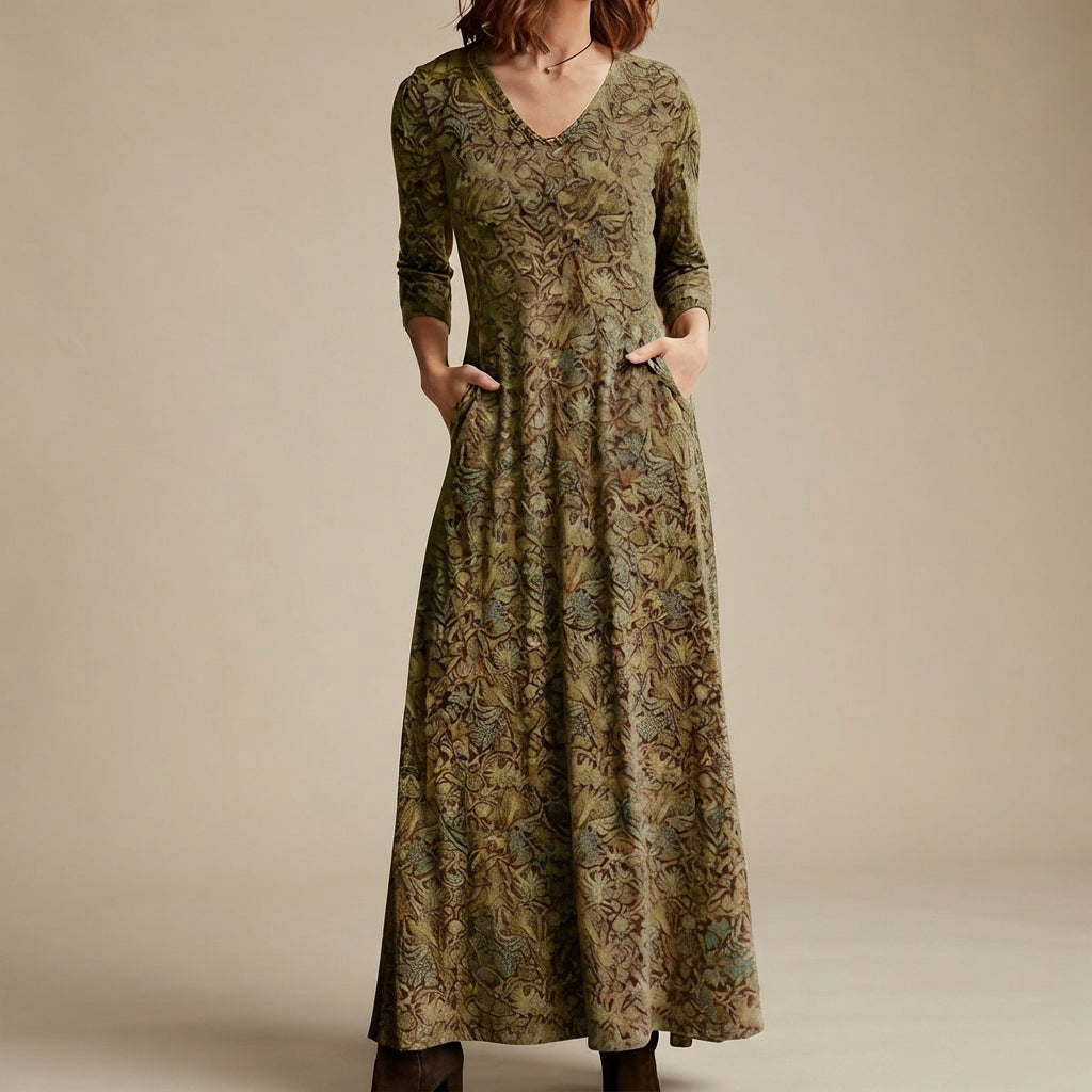 Adeline - Vintage Dress with Long Sleeves