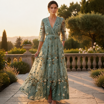 Florence - Elegant and Flowy Long Dress