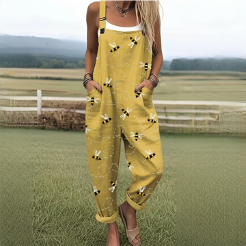 Zerva - Fashionable Printed Jumpsuit