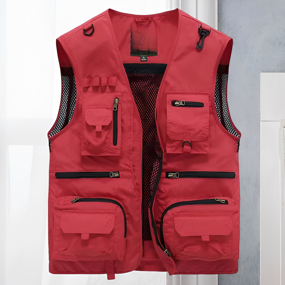 Arlan - Men's summer vest with various pockets