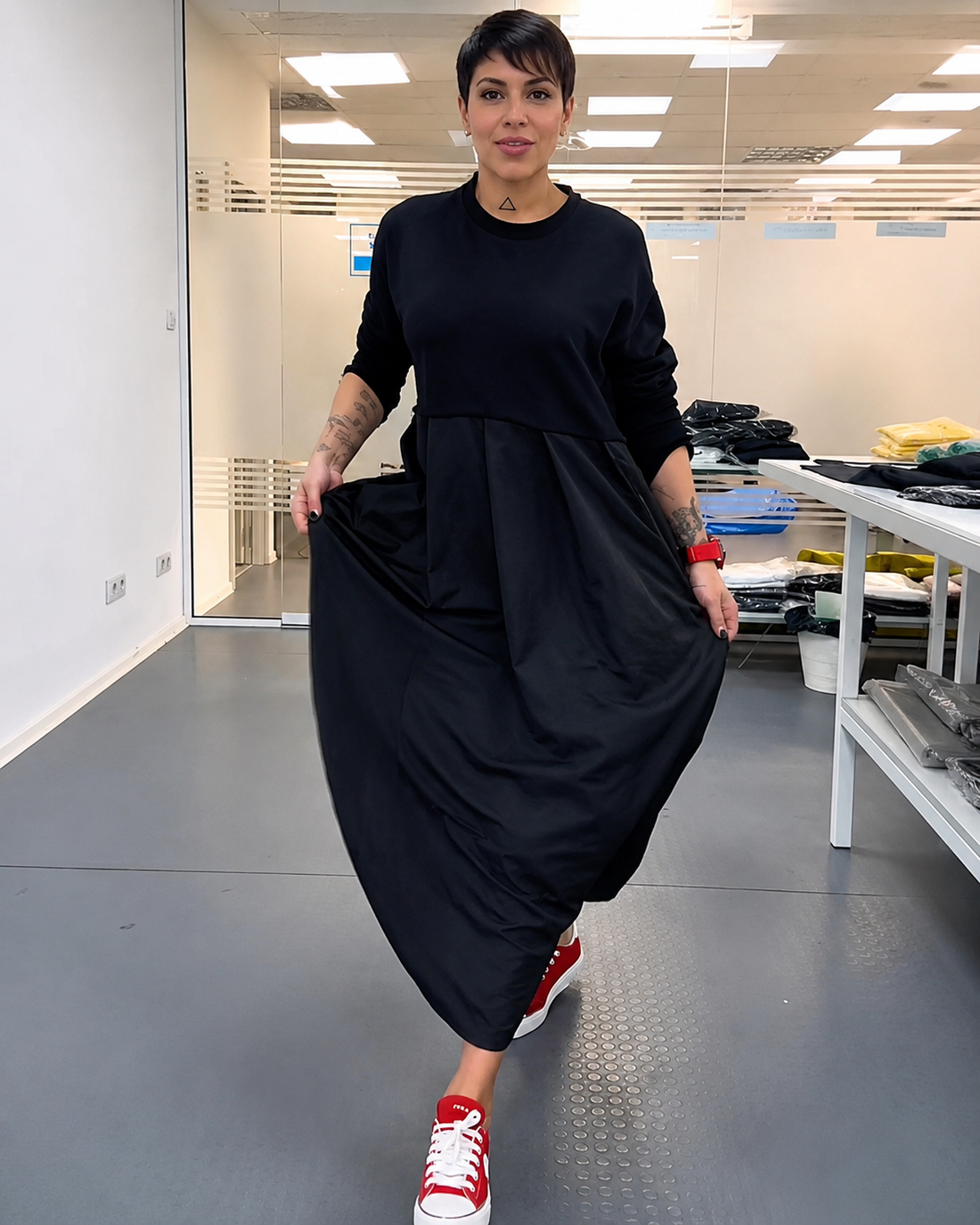 Imelda - Casual Round Neck Dress
