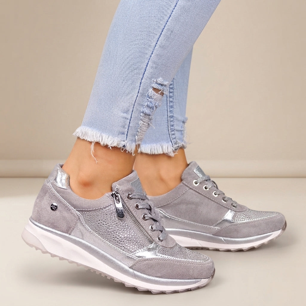 Gayle - Lightweight Lace-Up Sneakers