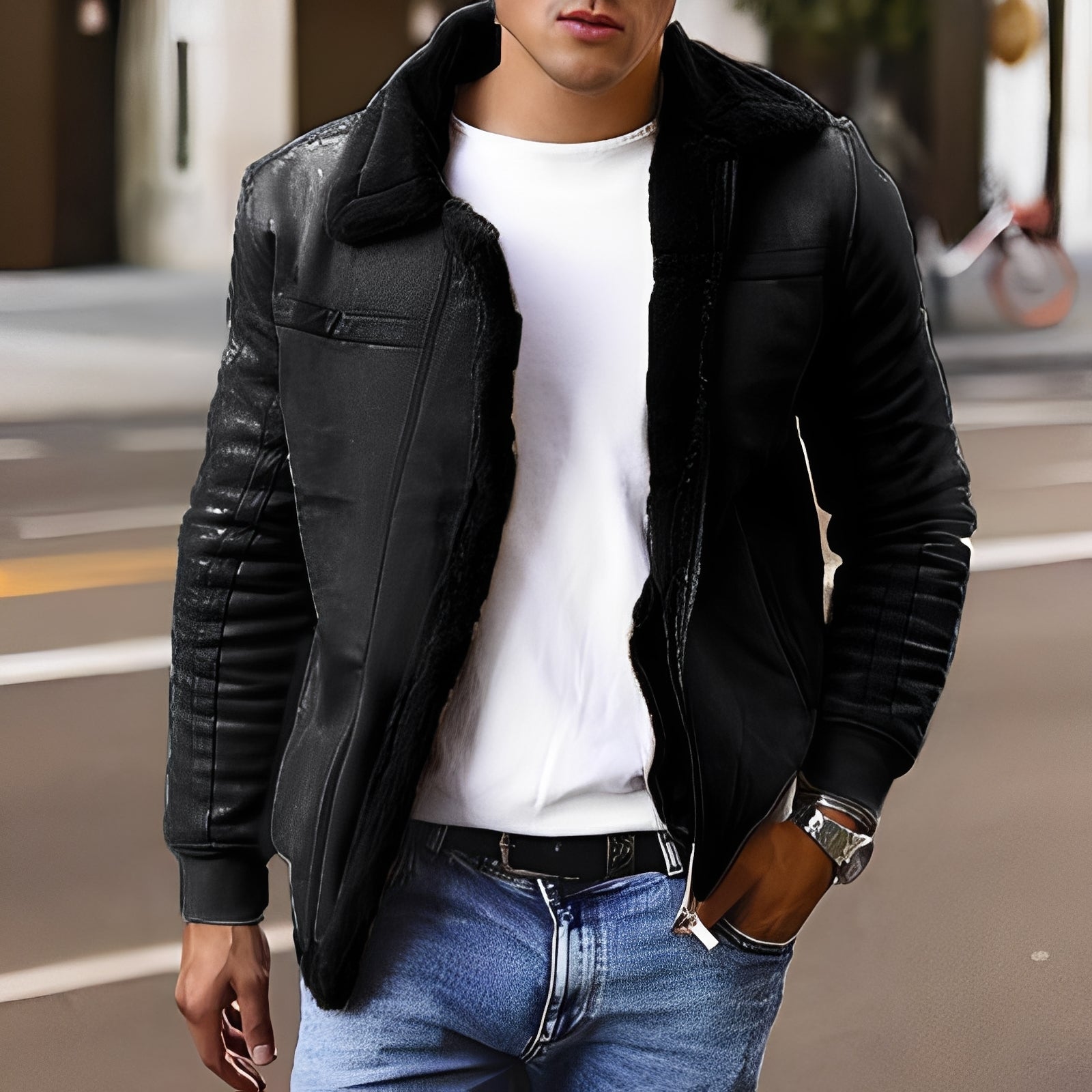 Josh - Thick, Warm Jacket for Men