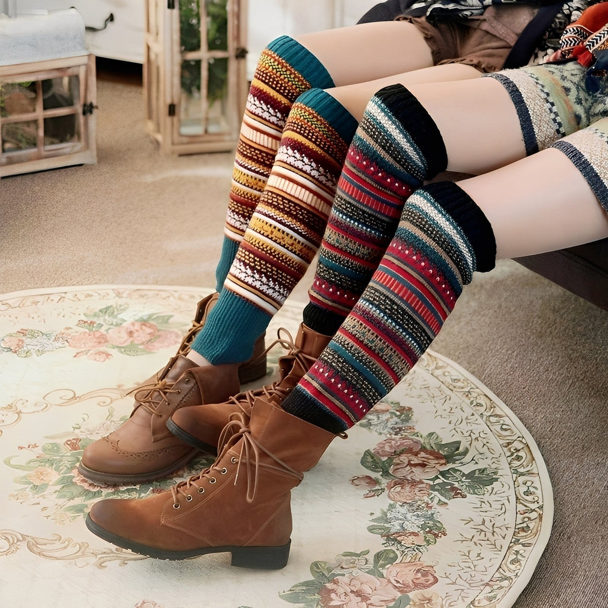 Suzanna - Stylish and warm socks