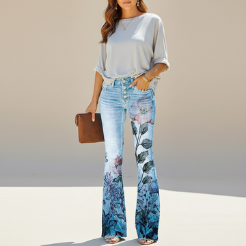 Shelby - Slim-Fit Flared Jeans